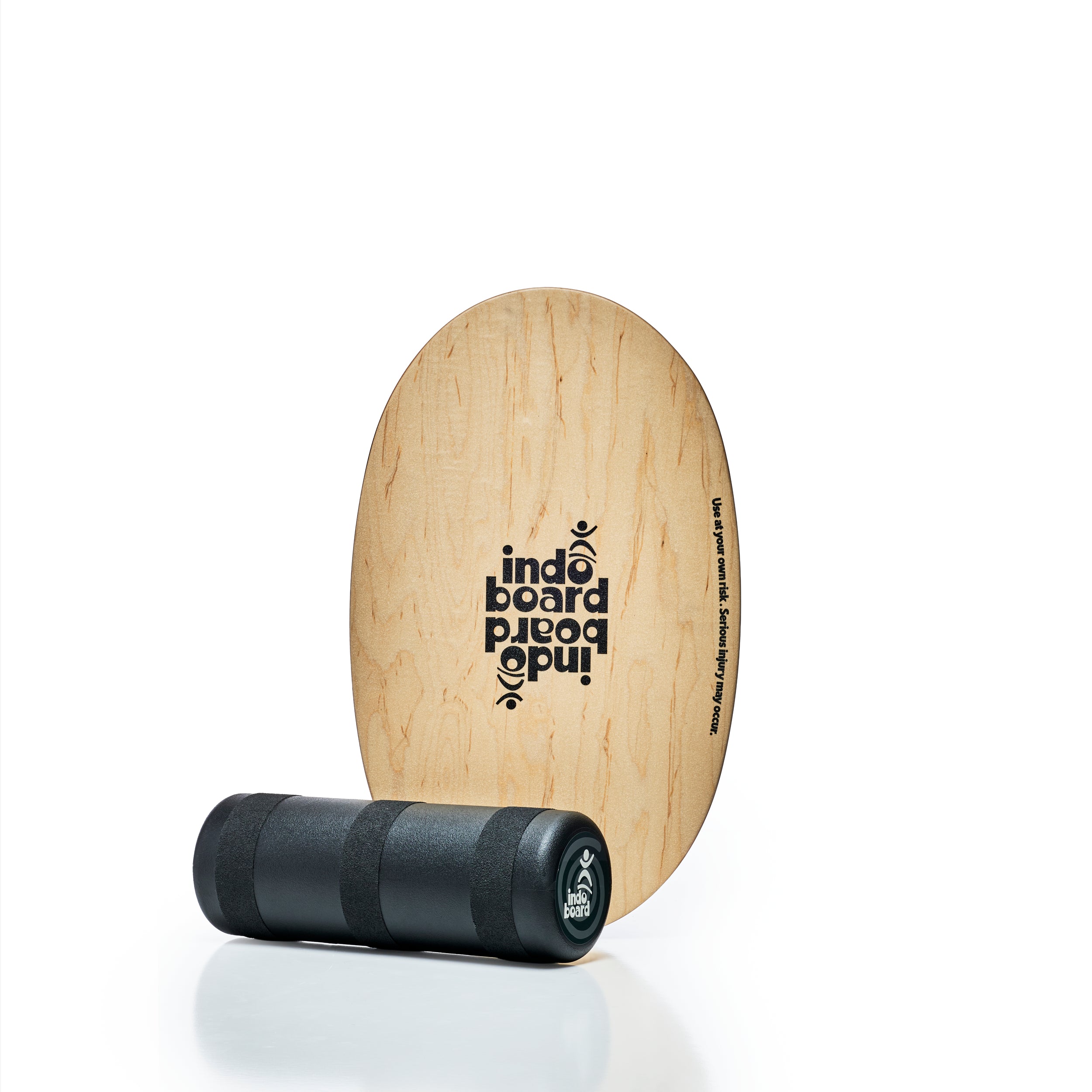 INDO BOARD Original Ola Grande balance board with black roller for fitness, displayed on white background. Ideal for core training.