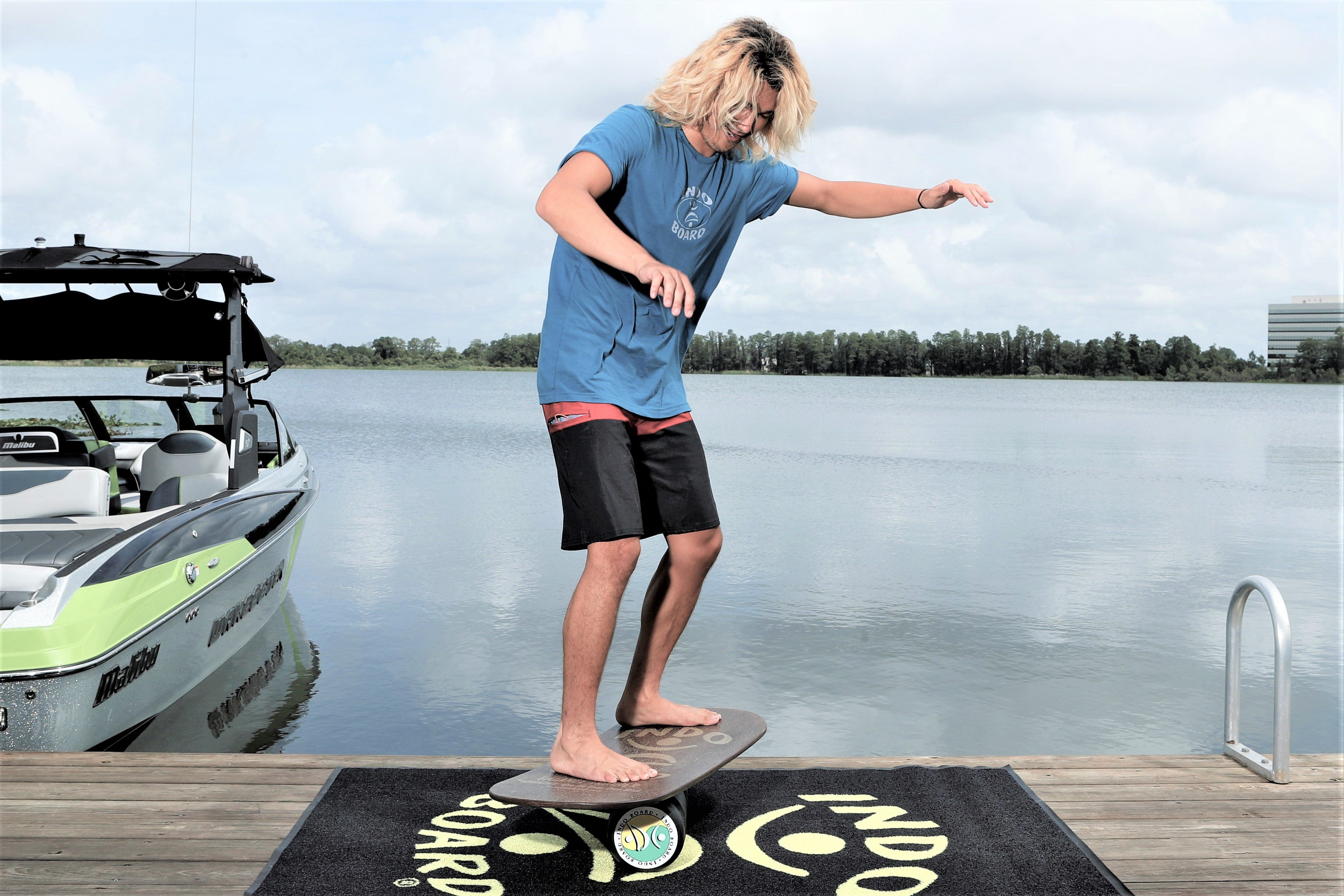 The INDO BOARD Rocker Board - An advanced balance board for surfing, snowboarding and wakesurf training.