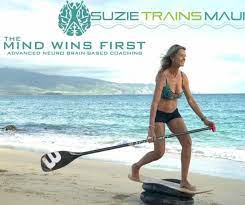 INDO BOARD balance and stability training for Stand Up Paddle with Suzie Cooney