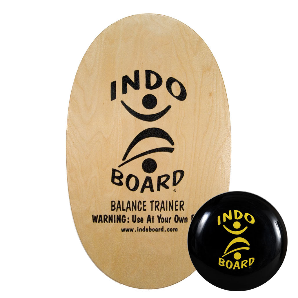 Balance Trainer INDO Board outlets USA 30 x 18 Wood Fitness Trainer BOARD ONLY BLUE