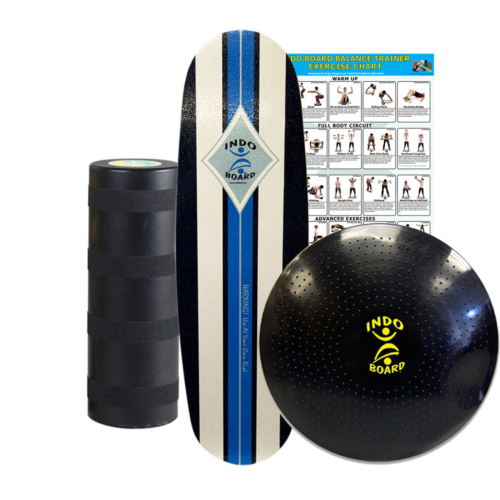 Mini Pro Training Package: deck, roller and cushion