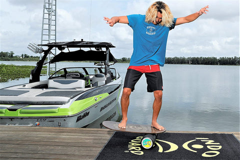 Rocker Board: Deck and Roller