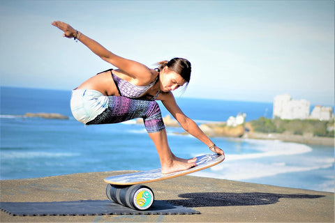 Rocker Board: Deck and Roller