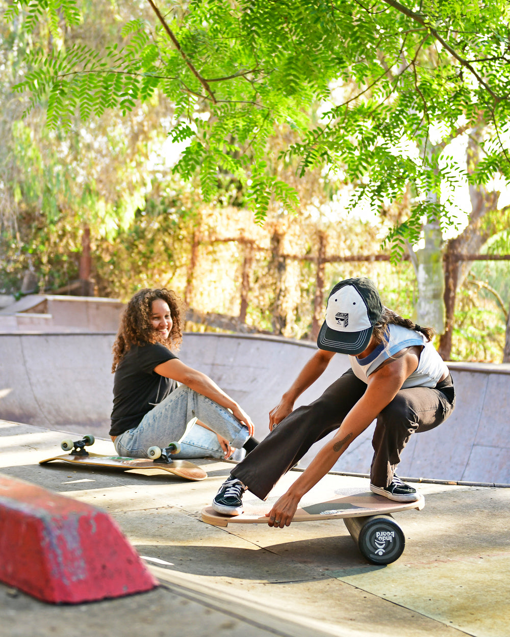 Indo Board Original Training Bundle | Deck, Roller & Flow Cushion